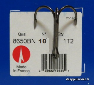 VMC-8650BN N.10 kolmihaarakoukku kemiallinen